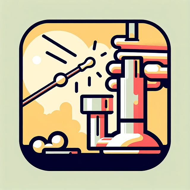 cotton swab targeting hard-to-reach residue inside a dab rig
