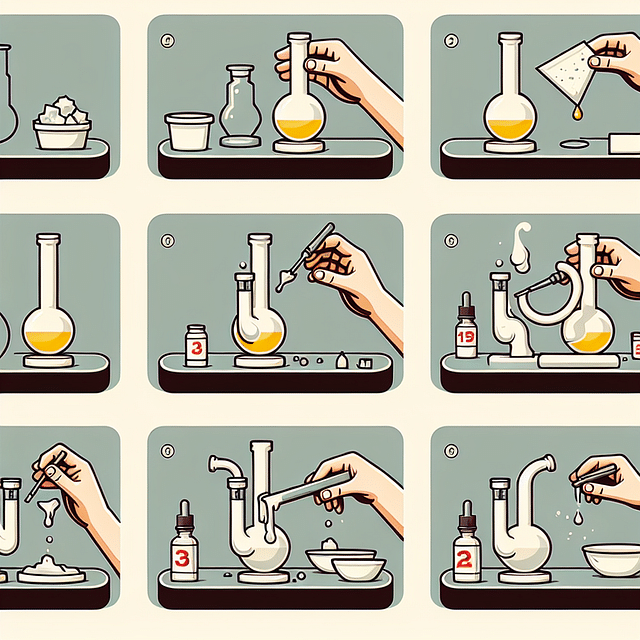 applying live resin to a quartz banger