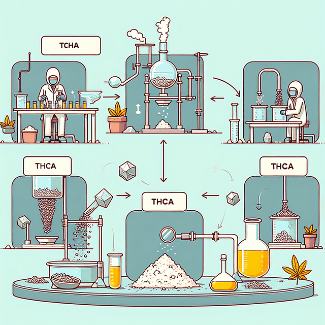 THCa crystallization process