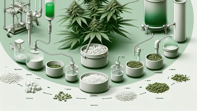 The Journey from Plant to Purity: The Comprehensive Process of Extracting THCa Crystals
