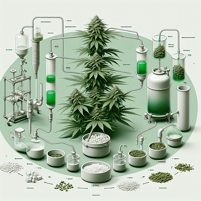 The Journey from Plant to Purity: The Comprehensive Process of Extracting THCa Crystals